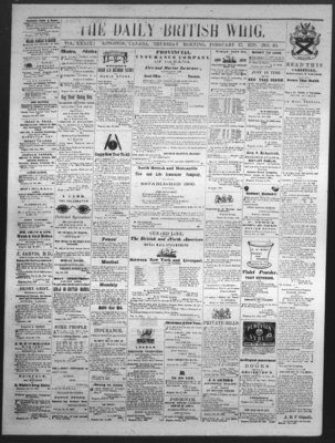 Daily British Whig (1850), 17 Feb 1870