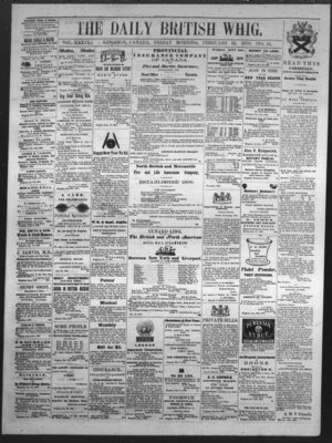 Daily British Whig (1850), 18 Feb 1870