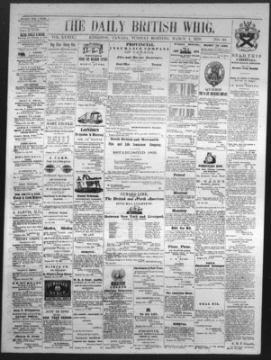 Daily British Whig (1850), 1 Mar 1870