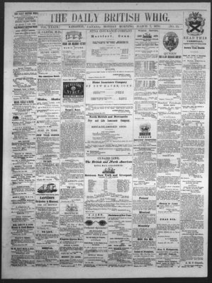 Daily British Whig (1850), 7 Mar 1870