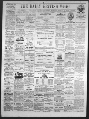 Daily British Whig (1850), 19 Mar 1870