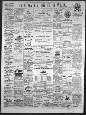 Daily British Whig (1850), 22 Mar 1870