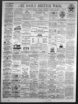 Daily British Whig (1850), 25 Mar 1870