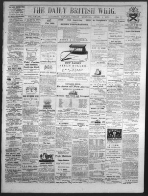 Daily British Whig (1850), 1 Apr 1870