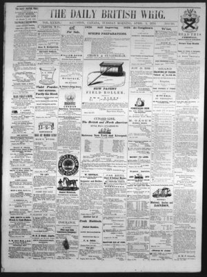 Daily British Whig (1850), 5 Apr 1870