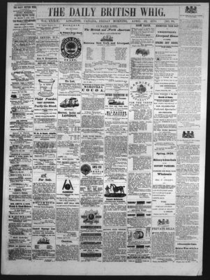 Daily British Whig (1850), 22 Apr 1870