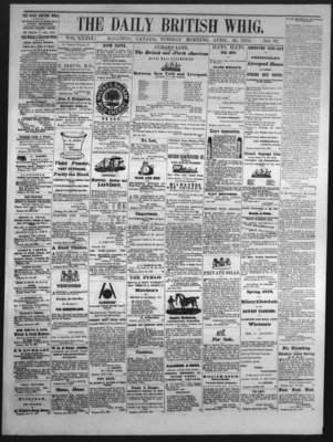 Daily British Whig (1850), 26 Apr 1870