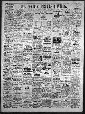 Daily British Whig (1850), 14 May 1870