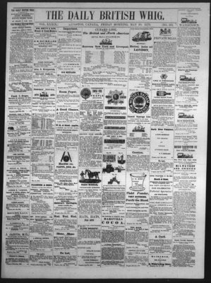 Daily British Whig (1850), 20 May 1870