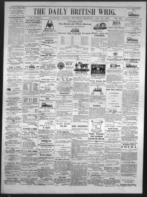 Daily British Whig (1850), 26 May 1870