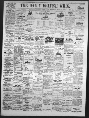 Daily British Whig (1850), 28 May 1870