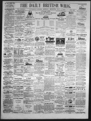 Daily British Whig (1850), 30 May 1870