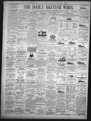 Daily British Whig (1850), 4 Jul 1870