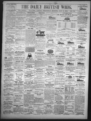 Daily British Whig (1850), 6 Jul 1870