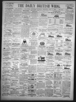 Daily British Whig (1850), 7 Jul 1870