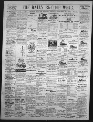 Daily British Whig (1850), 26 Sep 1870