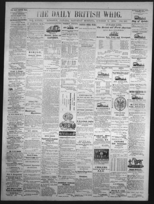 Daily British Whig (1850), 8 Oct 1870