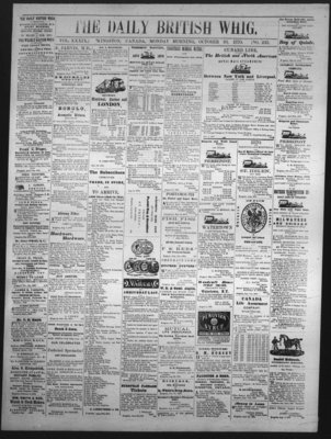 Daily British Whig (1850), 10 Oct 1870