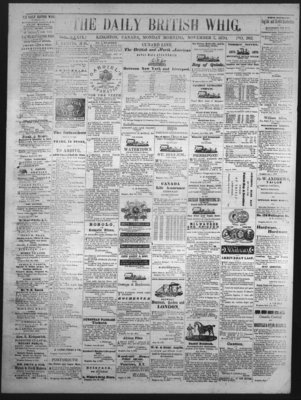 Daily British Whig (1850), 7 Nov 1870