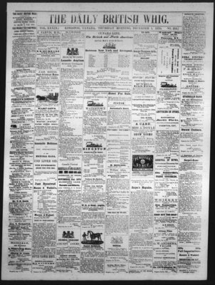 Daily British Whig (1850), 1 Dec 1870