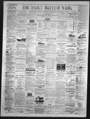 Daily British Whig (1850), 5 Dec 1870