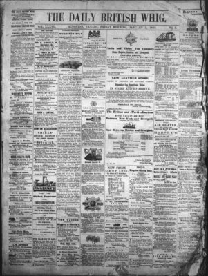 Daily British Whig (1850), 3 Jan 1868