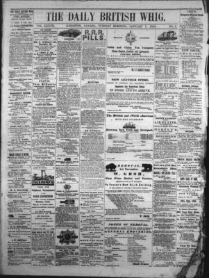 Daily British Whig (1850), 7 Jan 1868