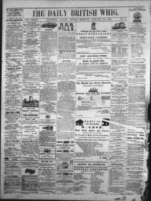 Daily British Whig (1850), 13 Jan 1868