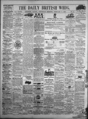 Daily British Whig (1850), 5 Feb 1868