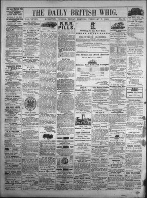 Daily British Whig (1850), 7 Feb 1868