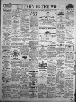 Daily British Whig (1850), 10 Feb 1868