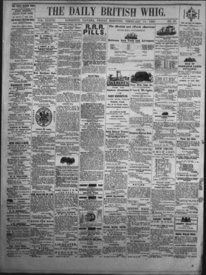 Daily British Whig (1850), 14 Feb 1868