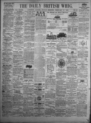 Daily British Whig (1850), 17 Feb 1868