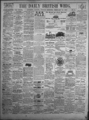 Daily British Whig (1850), 18 Feb 1868