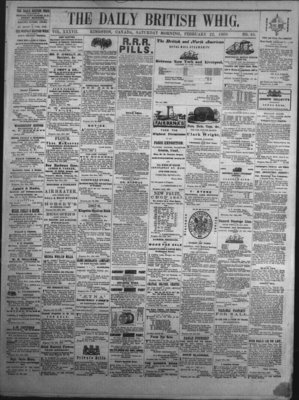 Daily British Whig (1850), 22 Feb 1868