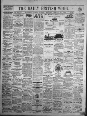 Daily British Whig (1850), 25 Feb 1868