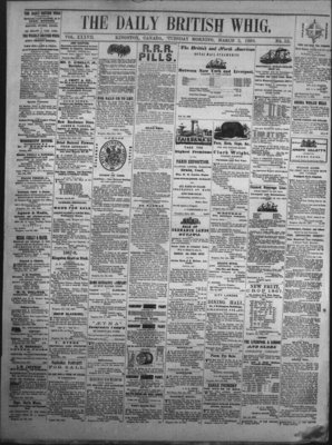 Daily British Whig (1850), 3 Mar 1868