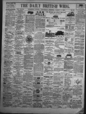 Daily British Whig (1850), 11 Mar 1868