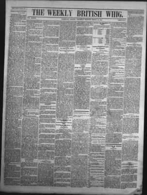 Daily British Whig (1850), 12 Mar 1868