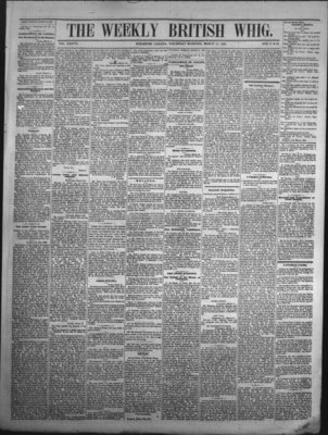 Daily British Whig (1850), 19 Mar 1868