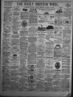 Daily British Whig (1850), 20 Mar 1868