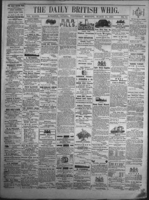 Daily British Whig (1850), 25 Mar 1868