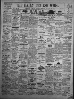 Daily British Whig (1850), 27 Mar 1868