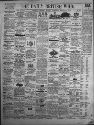 Daily British Whig (1850), 30 Mar 1868