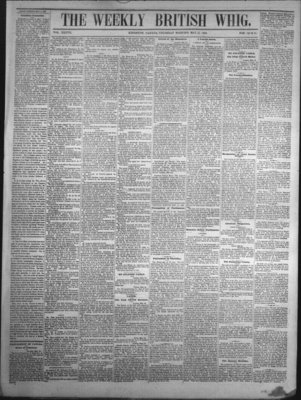 Daily British Whig (1850), 21 May 1868