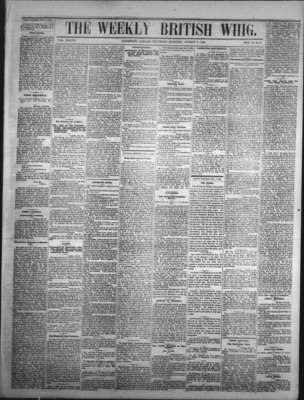 Daily British Whig (1850), 6 Aug 1868