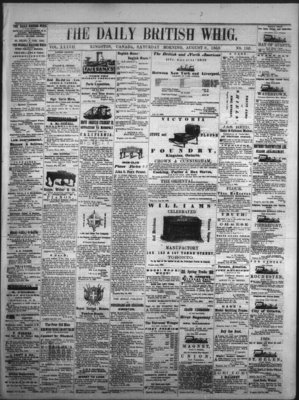 Daily British Whig (1850), 8 Aug 1868