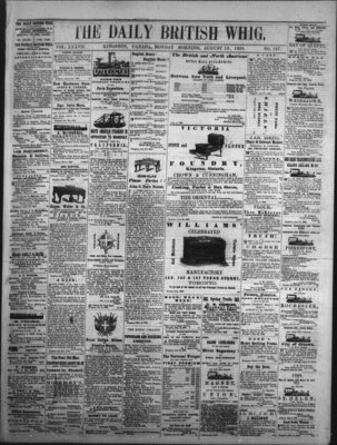 Daily British Whig (1850), 10 Aug 1868