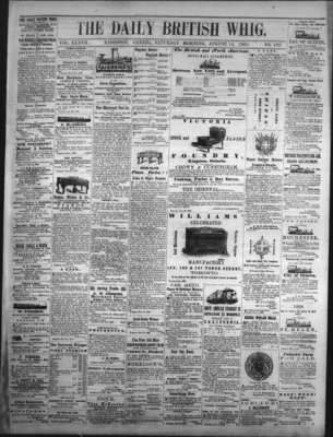 Daily British Whig (1850), 15 Aug 1868