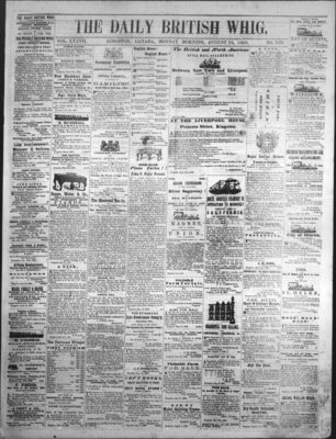 Daily British Whig (1850), 24 Aug 1868